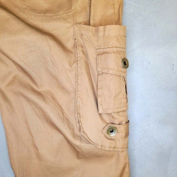 [NWOT] PATRICK ROBINSON X TARGET WIDE LEG CARGO PANTS with DETACHABLE STRAP Sz S - Picture 8 of 15